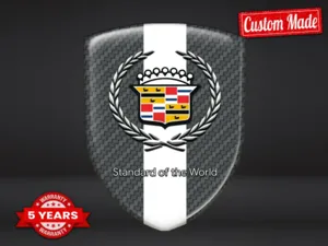 Cadillac Adesivi Bombati Stile Racing Custom Look Cupola ST